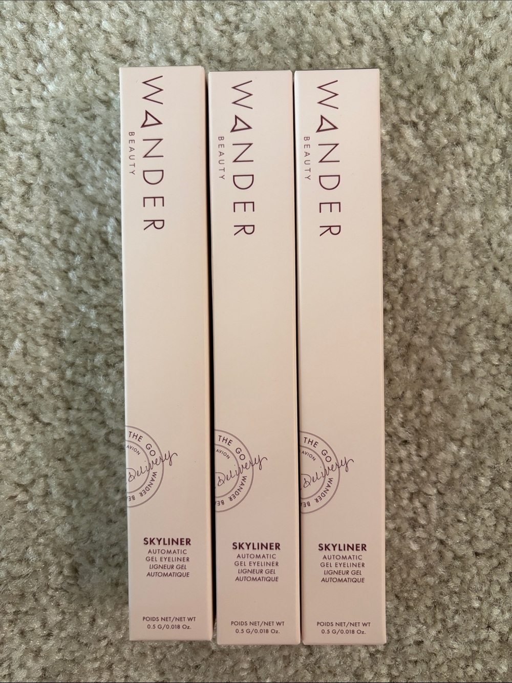 Wander Beauty Skyliner Automatic Gel Eyeliner - 3pack NWT